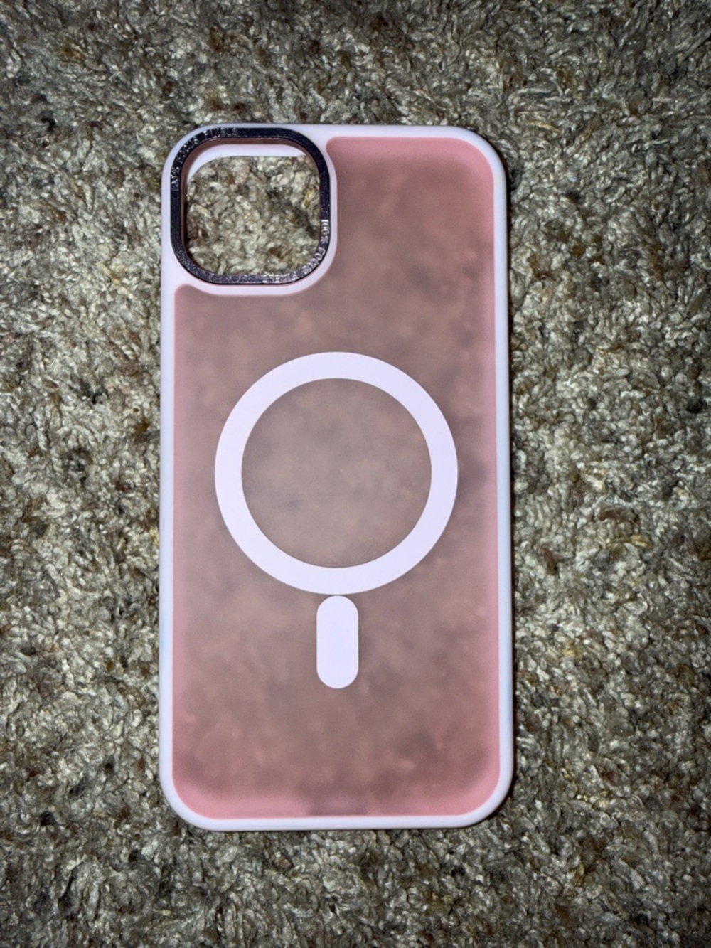 Pink MagSafe-Compatible iPhone Case - Slim Protective Cover